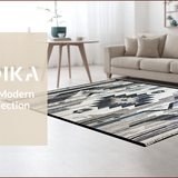 Ultra Soft Area Rug, Non Slip, Stain Resistant, Washable Area Rugs for Living Room, Bedroom, Southwestern Aesthetic Bedroom Throw Rug Grey(Gray)