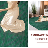 Chic Modern Diamond Grid Motif(Green)