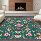 Exquisite Floral Lattice Craftsmanship(Green)
