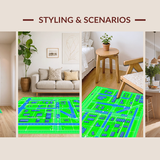 Interactive Cityscape Educational Playmat(Green)