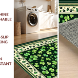 Festive Green Shamrock Decor(Green)