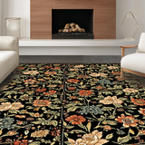 Vibrant Abstract Botanical Aesthetic(Black)