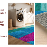 Ultra Soft Area Rug, Non Slip, Stain Resistant, Washable Area Rugs for Living Room, Bedroom, Pool Entrance Doormat Style-5(Yellow)