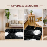 Contemporary Cozy Fluffy Design(Black)