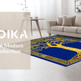 Cozy Earthy Tone Medallion(Blue)