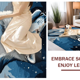 Elegant Lunar Wildlife Representation(Blue)