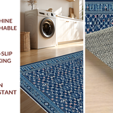 Stylish Neutral Tiled Arrangement(Blue)