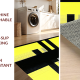 Elegant Textured Abstract Composition(Yellow)