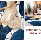 Chic Minimalist Geometric Aesthetic(Blue)