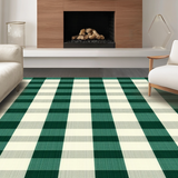 Charming Vintage Checked Aesthetic(Green)