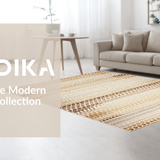 Trendy Rustic Multicolor Ripple Effect(Beige)