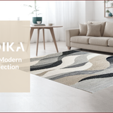 Sophisticated Grey Geometric Motif(Gray)