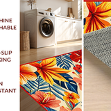 Lively Earthy Floral Composition(Red)