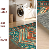 Rustic Patterned Elegance Statement(Blue)