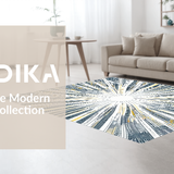 Dynamic Distressed Patterned Composition(Gray)