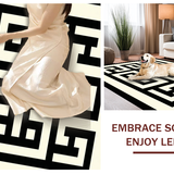Classic Softened Geometric Appeal(Beige)