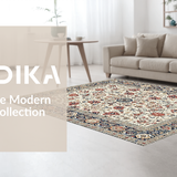 Elegant Rustic Tiled Motif(Ivory)