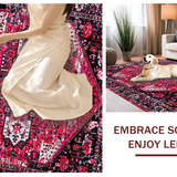 Contemporary Floral Ogee Style(Red)