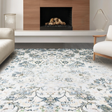 Luxurious Faded Botanical Print(Beige)