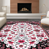 Vibrant Abstract Floral Elements(Black)