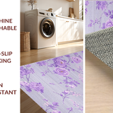 Ultra Soft Area Rug, Non Slip, Stain Resistant, Washable Area Rugs for Living Room, Bedroom, Fluffy Lavender Luxe Aura(Purple)