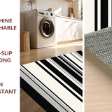 Vibrant Contemporary Graphic Lines(Black)