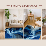 Sophisticated Hue Waves(Blue)