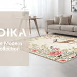 Lush Springtime Floral Aesthetic(Beige)