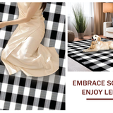 Sleek Modern Geometric Contrast(Black)