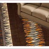 Ultra Soft Area Rug, Non Slip, Stain Resistant, Washable Area Rugs for Living Room, Bedroom, Contemporary Earthy Textured Delight(Brown)
