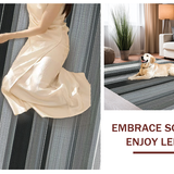 Elegant Linear Patterned Decor(Black)