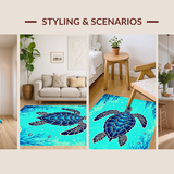 Lively Teal Lagoon Style(Blue)