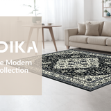 Rustic Grey Lattice Design(Black)