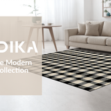 Cozy Transitional Plaid Design(Beige)