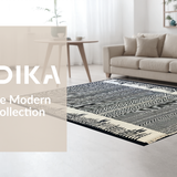 Elegant Two Tone Trellis Design(Black)