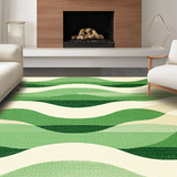 Elegant Contemporary Fluid Design(Green)