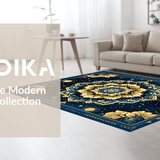 Luxurious Abstract Circle Composition(Blue)