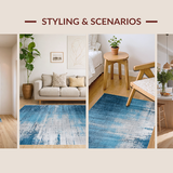 Elegant Toned Textured(Blue)