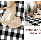 Elegant Two Tone Plaid Appeal(Black)