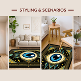 Elegant Cultural Eye Illustration(Black)