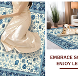 Elegant Earthy Medallion(White)