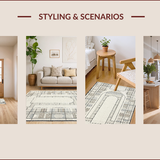 Contemporary Scandi Striped Elegance(Beige)