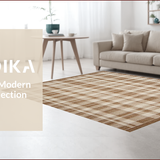 Ultra Soft Area Rug, Non Slip, Stain Resistant, Washable Area Rugs for Living Room, Bedroom, Rustic Floral Vintage Accents(Beige)