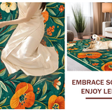 Charming Distressed Tiled Design(Green)