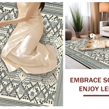 Geometric Cream and Black Harmony(Gray)