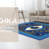 Sophisticated Lattice Style Decor(Blue)