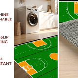 Sporty Monochrome Basketball Aesthetic(Green)