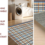 Eclectic Cozy Striped Composition(Blue)