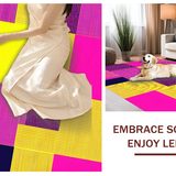 Chic Minimalist Swear Word Motif(Pink)