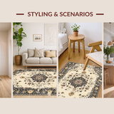 Artistic Abstract Circular Composition(Beige)